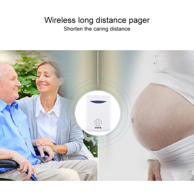 VOYE V006A Home Music Remote Control Wireless Doorbell with 38 Polyphony Sounds, V006A VOYE V006A Home Music Remote Control Wireless Doorbell with 38 Polyphony Sounds, V006A